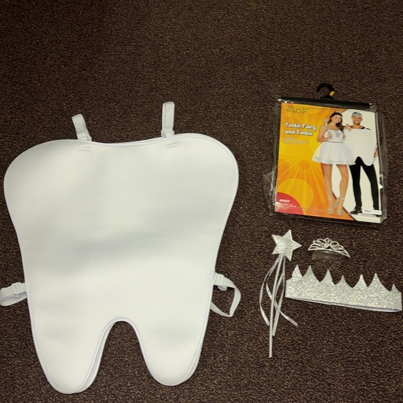 Tooth Fairy & Tooth Costume (2 in 1 Halloween Costume) - Picture 2 of 9